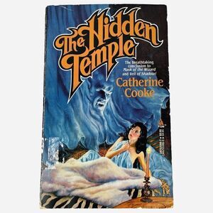 RARE Vintage 1988 SIGNED The Hidden Temple by Catherine J. Cooke PB 80s Fantasy